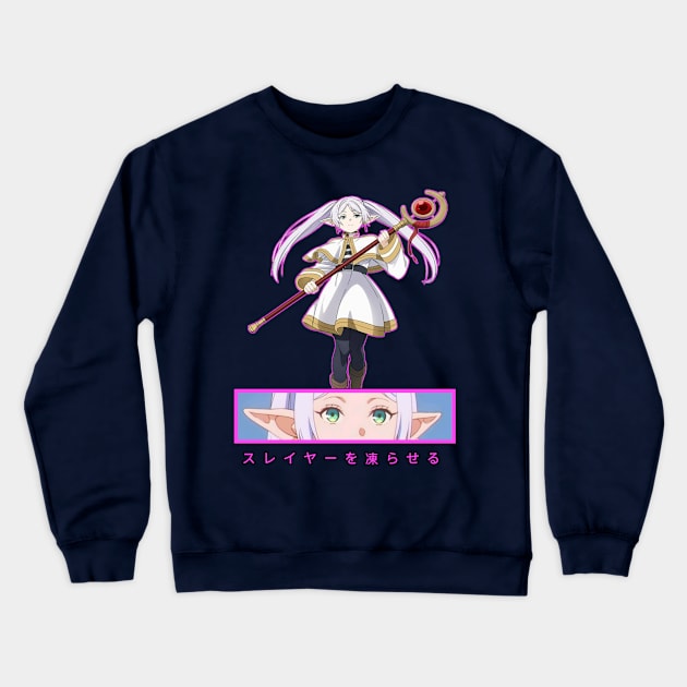 THE FAIRY FRIEREN Crewneck Sweatshirt by CH - B